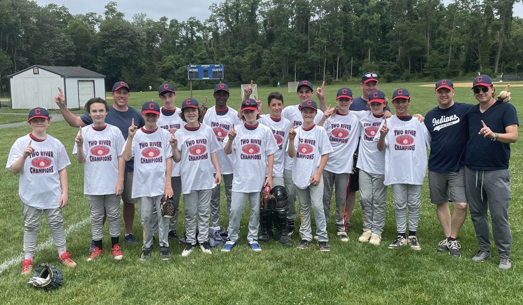 2021 Juniors Division Champs – Red Bank Indians
